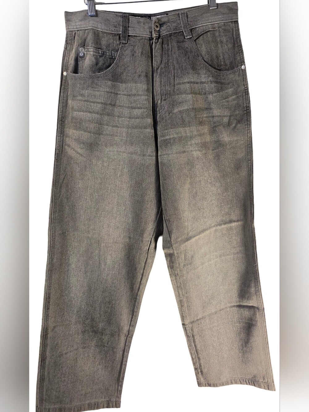 Rare Vintage Grunge Hip Hop Goth Southpole RN82628 Relaxed Fit Jeans 34x31
